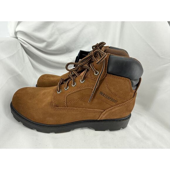 Brahma Men\'s Waterproof Bravo II Oil Resistant Work Boots 11W Root Beer Brown main image 5